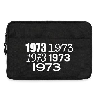 1973 - Laptoptasche 13" - Schwarz - Vorne