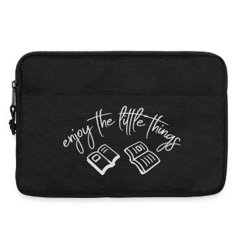 Profitez des petites choses Gratitude Pleine conscience - Sacoche pour ordinateur portable 13 pouces - noir - Devant