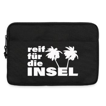 REIF FÜR DIE INSEL - Laptoptasche 13" - Schwarz - Vorne