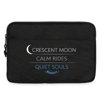 Night boating with - Laptop bag 13" - black - Front