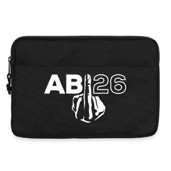 ABI 2026 Abitur du majeur - Don - Sacoche pour ordinateur portable 13 pouces - noir - Devant