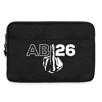 ABI 2026 Abitur du majeur - Don - Sacoche pour ordinateur portable 13 pouces - noir - Devant