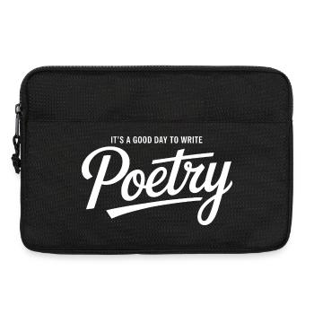 Midnight Verse Script Tee - Sacoche pour ordinateur portable 13 pouces - noir - Devant