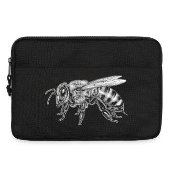 Honigbiene - Laptoptasche 13" - Schwarz - Vorne