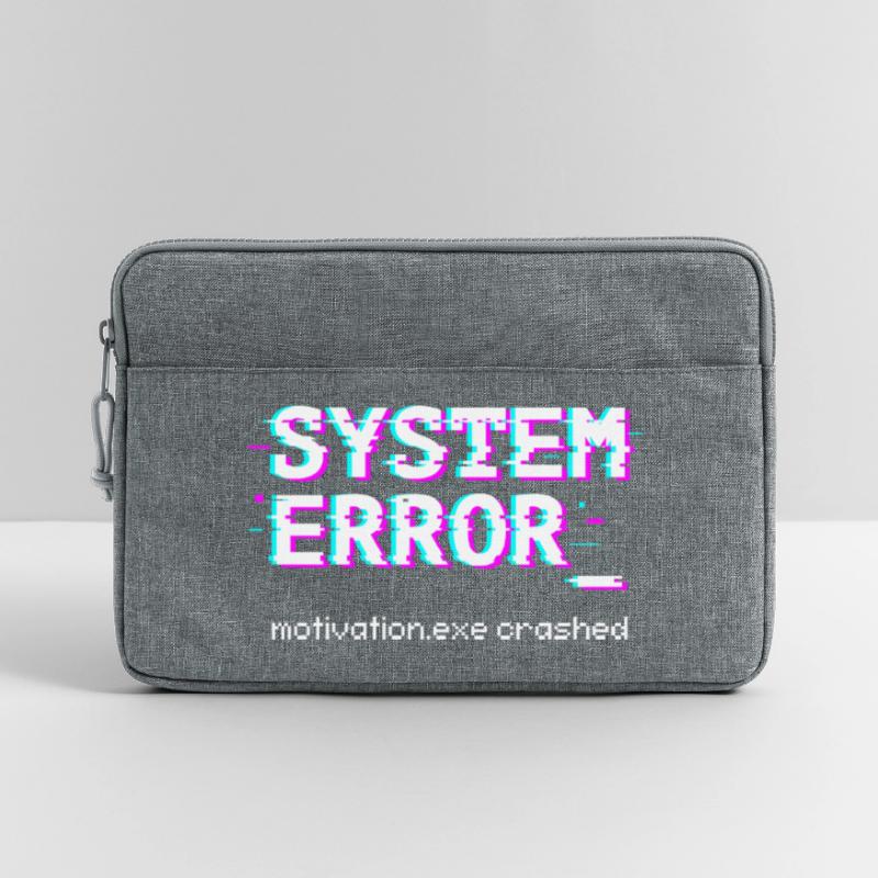 System error Motivation.exe crashed Laptop bag 13"
