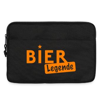Bier Legende - Laptoptasche 13" - Schwarz - Vorne
