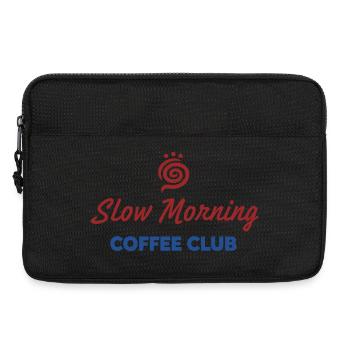 Petit-déjeuner Café Matin, Brunch - Sacoche pour ordinateur portable 13 pouces - noir - Devant