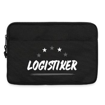 Logistiker Beruf - Laptoptasche 13" - Schwarz - Vorne