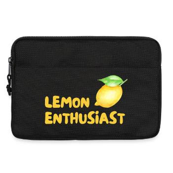 Zitrusliebhaber Lemon Enthusiast - Laptoptasche 13" - Schwarz - Vorne