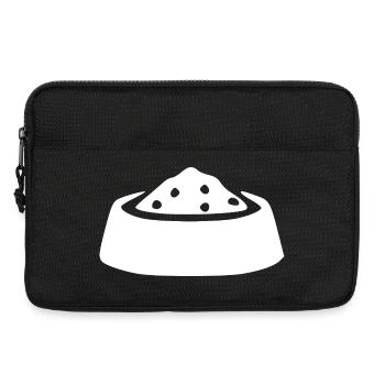 Napf Haustiere Geschenk - Laptoptasche 13" - Schwarz - Vorne