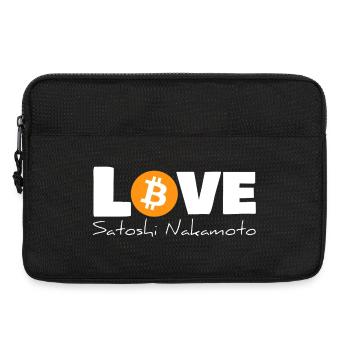 lovesatoshi - Laptoptasche 13" - Schwarz - Vorne