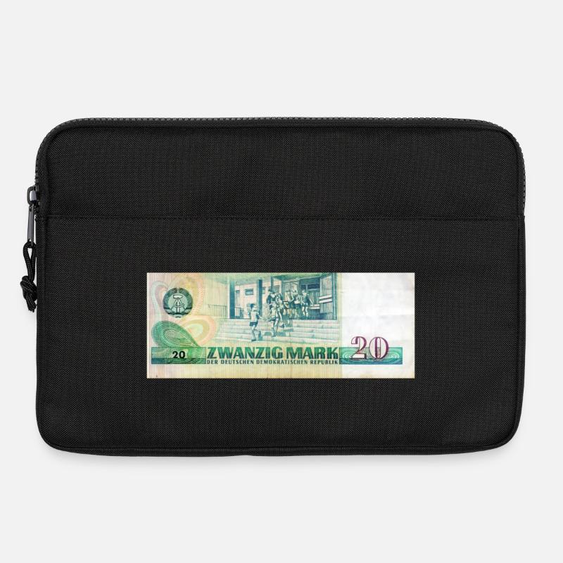 20 mark der ddr - Laptoptasche 13" - Schwarz