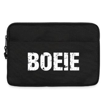 Buhruf. Antwerpen Dialekt Hemden - Laptoptasche 13" - Schwarz - Vorne