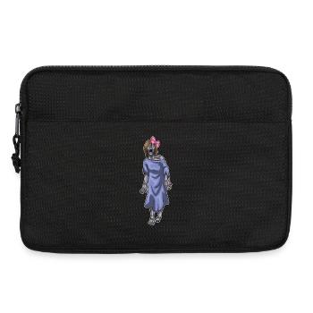 Zombie Halloween Haarschleife - Laptoptasche 13" - Schwarz - Vorne