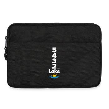 Lake Weekend Countdown To Sea Days - Laptop bag 13" - black - Front