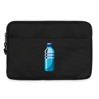 Bouteille d’eau - Sacoche pour ordinateur portable 13 pouces - noir - Devant