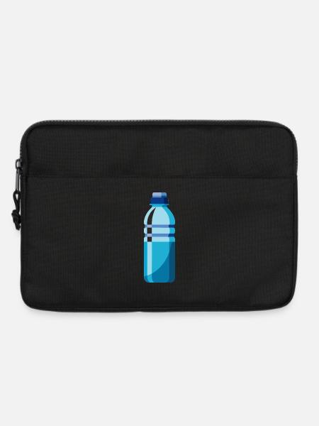 Wasserflasche - Laptoptasche 13" - Schwarz