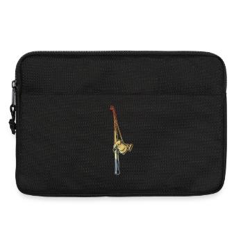 Canne à pêche vintage - Sacoche pour ordinateur portable 13 pouces - noir - Devant