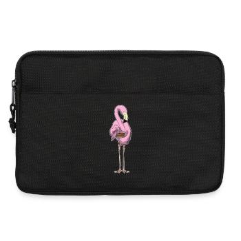 Flamingo Cake - Laptop bag 13" - black - Front