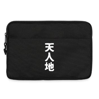 Ten-Jin-Chi blanc - Sacoche pour ordinateur portable 13 pouces - noir - Devant