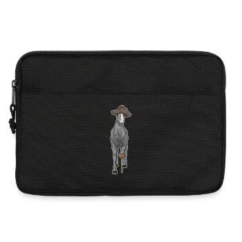 Cheval Pirate Jambe de bois - Sacoche pour ordinateur portable 13 pouces - noir - Devant