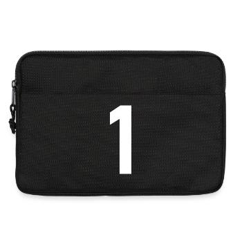 1. 1 AN. 1er ANNIVERSAIRE. ANNIVERSAIRE 1 AN - Sacoche pour ordinateur portable 13 pouces - noir - Devant