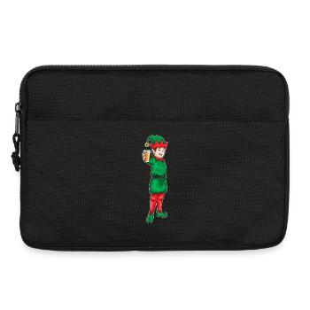 Elf Weihnachten Saft - Laptoptasche 13" - Schwarz - Vorne