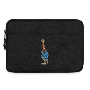 Giraffe Cleaner Mop - Laptop bag 13" - black - Front