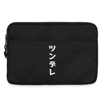 Tsundere in Katakana (Japanisch) - Laptoptasche 13" - Schwarz - Vorne