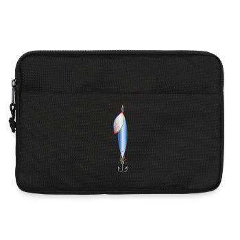 Colorful Fantasy Fishing Lure with Fish Hook - Laptop bag 13" - black - Front