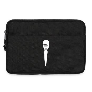 Chanteur de micro Chanteur Cadeau - Sacoche pour ordinateur portable 13 pouces - noir - Devant