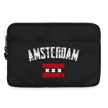 Amsterdam Bold Crest Tee - Sacoche pour ordinateur portable 13 pouces - noir - Devant