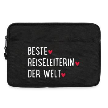 beste reiseleiterin - Laptoptasche 13" - Schwarz - Vorne