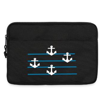 Ancre Allemagne du Nord Sailor Sailor Captain - Sacoche pour ordinateur portable 13 pouces - noir - Devant