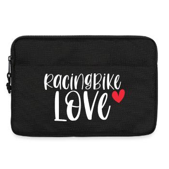 Bike Sport Cycling Cadeau Racingbike Love! - Sacoche pour ordinateur portable 13 pouces - noir - Devant