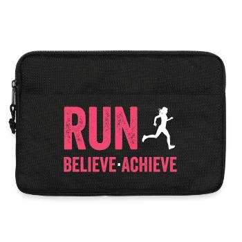 Marathon - Courir. Croire. Accomplir. - Sacoche pour ordinateur portable 13 pouces - noir - Devant