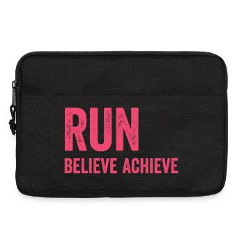 Marathon - Courir. Croire. Accomplir. - Sacoche pour ordinateur portable 13 pouces - noir - Devant