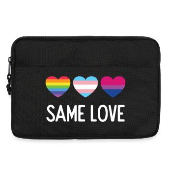 Pride Month LGBTQ - Gleiche Liebe - Laptoptasche 13" - Schwarz - Vorne