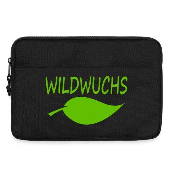 WILDWUCHS - Laptoptasche 13" - Schwarz - Vorne