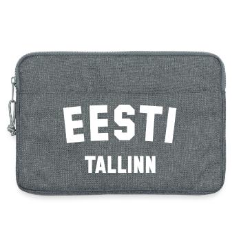 EESTI Estonia Tallinn - Laptop bag 13" - heather grey - Front