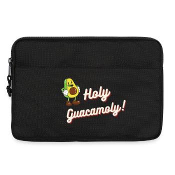 Holy Guacamoly | Avocado | Guacamole - Laptoptasche 13" - Schwarz - Vorne