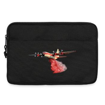 Avion de lutte contre les incendies C-130 - Sacoche pour ordinateur portable 13 pouces - noir - Devant