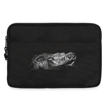 Krokodil - Laptoptasche 13" - Schwarz - Vorne