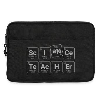 Professeur de sciences - Sacoche pour ordinateur portable 13 pouces - noir - Devant