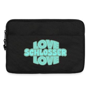 Geschenk für Schlosser - Laptoptasche 13" - Schwarz - Vorne