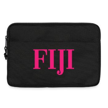 Fiji - Fiji - Islands - Pacific - South Seas - Laptop bag 13" - black - Front