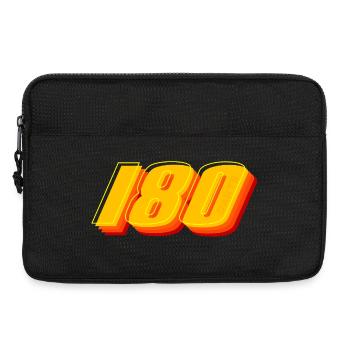 Dart,Darts,180 Retro Darts - Laptop bag 13" - black - Front