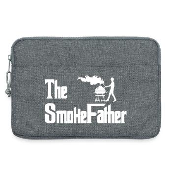 The Smoke Father Grill Artwork - Laptoptasche 13" - Grau meliert - Vorne