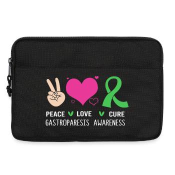 Intestinal disease Gastroparesis - Laptop bag 13" - black - Front
