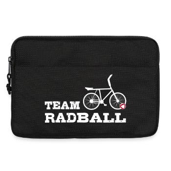 Cyclisme par équipe, Cyclistes de compétition, Cyclisme en salle - Sacoche pour ordinateur portable 13 pouces - noir - Devant